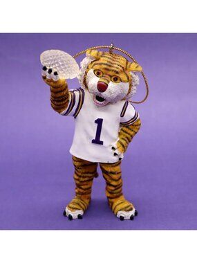 LSU Mike Tiger Ornament 2003 National Championship Memory Company Limited Ed.